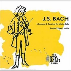 J.S. Bach: 6 Sonatas & Partitas for Violin Solo