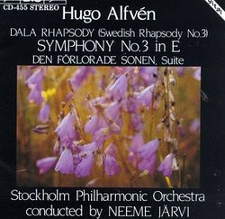 Hugo Alfven: Dala Rhapsody; Symphony No. 3; "Den frlorade sonen" Suite