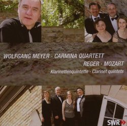 Clarinet Quintets by Reger & Mozart