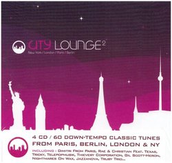 City Lounge 2: New York London Paris Berlin