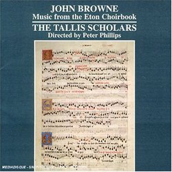 John Browne: Music from the Eton Choirbook