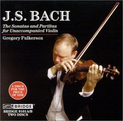 Bach: Sonatas & Partitas for Unaccompanied Violin