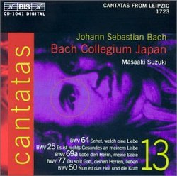 Bach: Cantatas, Vol 13 (BWV 64, 25, 69a, 77, 50) /Concerto Palatino * Bach Collegium Japan * Suzuki