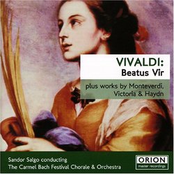 Vivaldi: Beatus Vir, & works by Monteverdi, Victoria, Gibbons, and Haydn