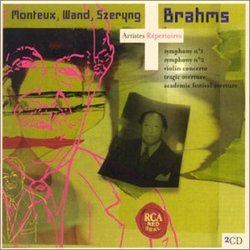 Brahms: Symphony No. 1; Symphony No. 2; Violin Concerto; Overtures