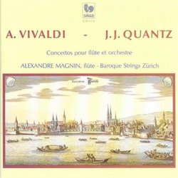 A. Vivaldi, J.J. Quantz: Concertos pour Flûte et orchestra