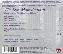 Music from The Eton Choirbook: The Sun Most Radiant, Vol. 4