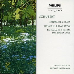Schubert: Piano Sonatas D. 665 & D. 960; Fantasia for Piano Duet [Australia]