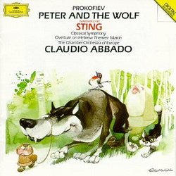 Prokofiev: Peter And the Wolf/March In B Flat Major/Overture On Hebrew Themes/Classical Symphony