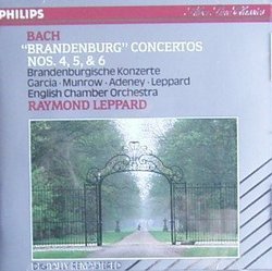 Bach: Brandenburg Concertos Nos. 4, 5, & 6