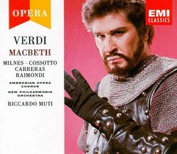 Verdi: Macbeth / Muti, Milnes, Cossotto, Carreras, Raimondi