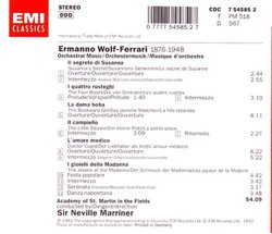 Wolf-Ferrari: Orchestral Music (Overtures & Intermezzi)