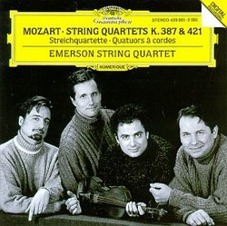Mozart: String Quartets KV387 and KV421