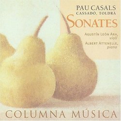 Pau Casals, Cassadó, Toldrà: Sonates