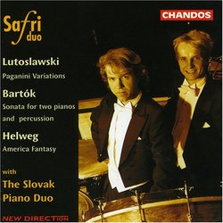 Safri Duo Performs Lutoslawski, Bartók, Helweg