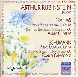 Arthur Rubinstein Plays Brahms & Schumann