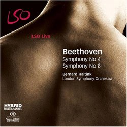 Beethoven: Symphonies Nos. 4 & 8 [Hybrid SACD]