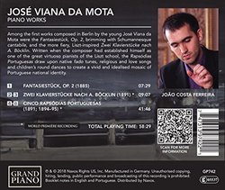 Vianna da Motta: Fantasiestuck - 2 Klavierstucke nach A. Bocklin - 5 Rapsodias Portuguesas