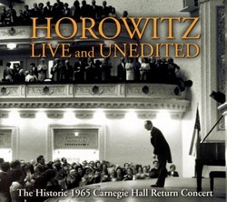 Horowitz Live and Unedited [includes Bonus DVD]