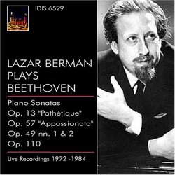 Lazar Berman Plays Beethoven