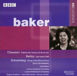 Chausson: Poème de l'amour et de la mer; Berlioz: Les nuits d'été; Schoenberg: Song of the Wood Dove