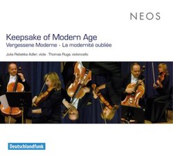 Keepsake of Modern Age, duets for viola and violoncello