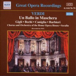 Verdi: Un Ballo in Maschera