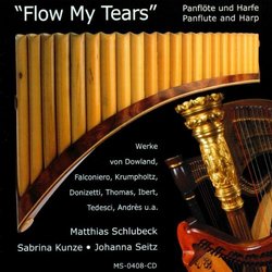 Flow My Tears-Panflute & Harp