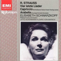 Elisabeth Schwarzkopf ~ Strauss - Four Last Songs, Capriccio, Arabella (Great Recordings of the Century)
