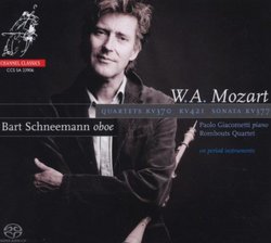 Mozart: Quartets, KV 370 & 421; Sonata, KV 377 [Hybrid SACD]
