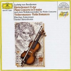 Beethoven: Piano Concerto; Violin Romances [Netherlands]