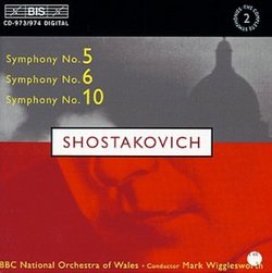 Shostakovich: Symphonies Nos. 5, 6, 10