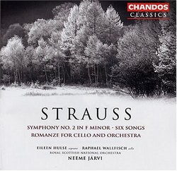 Strauss: Symphony No. 2 in F minor; Six Songs; Romanze for Cello and Orchestra