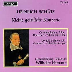 Heinrich Schütz: Kleine geistliche Konzerte