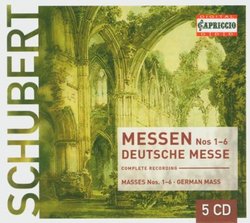 Schubert: Masses Nos. 1-6; German Mass [Box Set]