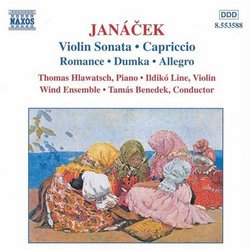 Janacek: Violin Sonata, Capriccio, etc. / Benedek, Hlawatsch, Line, et al