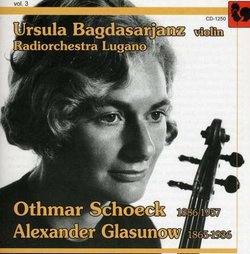 Ursula Bagdasarjanz Plays Schoeck 3