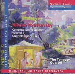 Nikolai Myaskovsky: Complete String Quartets, Vol. 5 (Quartets Nos. 12 & 13)