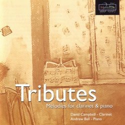 Tributes: Melodies for clarinet & piano