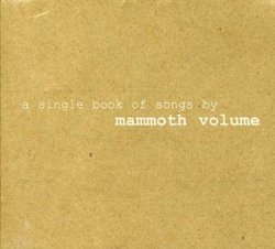 Single Book of Songs By Mammoth Volume
