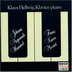 Piano Works by Franz Xaver Wolfgang Mozart and Johann Nepomuk Hummel