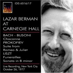 Lazar Berman at Carnegie Hall