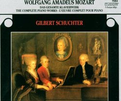 Wolfgang Amadeus Mozart: Complete Piano Works