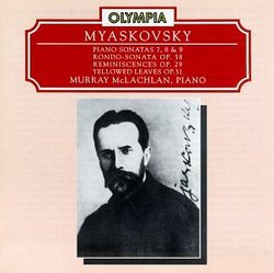 Myaskovsky: Piano Sonatas, Volume 3 (Piano Sonatas 7, 8 & 9, Rondo-Sonata Op. 58, Reminiscences Op. 29, Yellowed Leaves Op. 31)