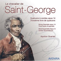 Saint-George: Quatuors à cordes opus Troisième livre de quatuors