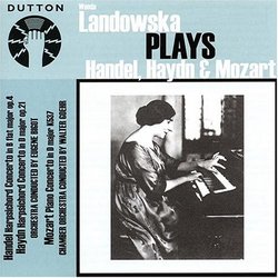 Wanda Landowska Plays Handel, Haydn, Mozart