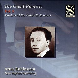 The Great Pianists, Vol. 8: Artur Rubinstein