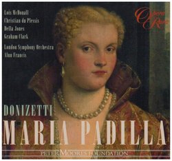 Donizetti - Maria Padilla / McDonall · D. Jones · G. Clark · du Plessis · Earle · Caley · R. Kennedy · J. Davies · LSO · A. Francis