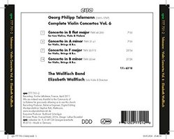 Telemann: Complete Violin Concertos, Vol. 6