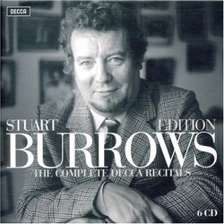 Stuart Burrows Edition: the Complete Decca Recitals